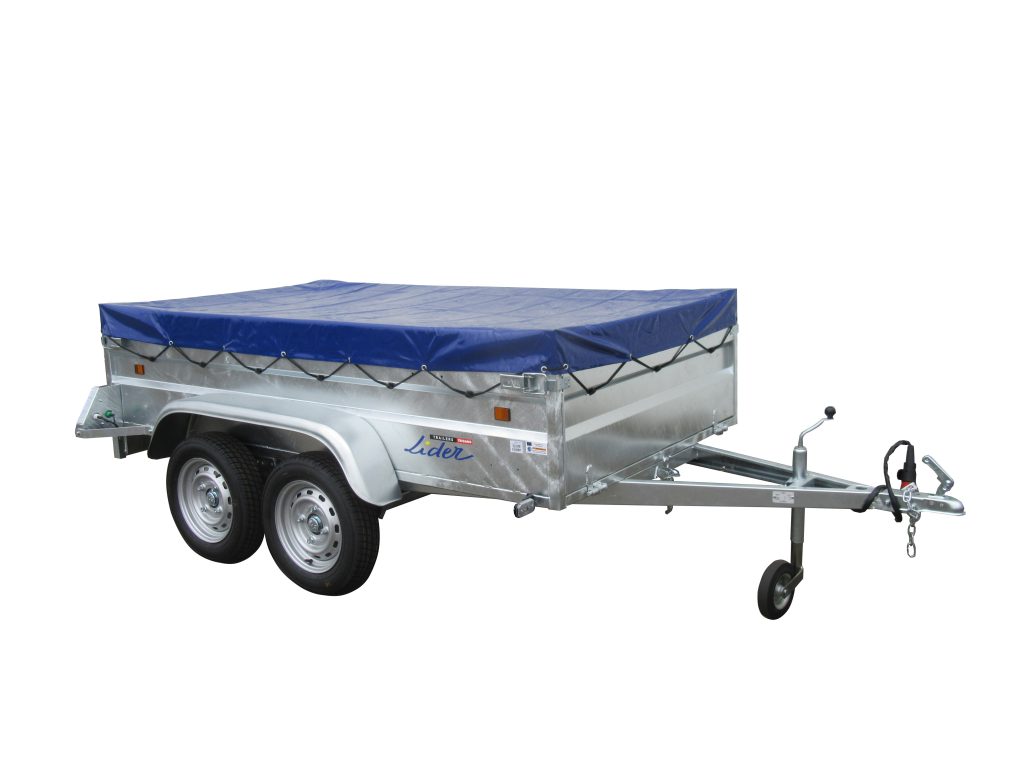 Lider Robust Trailer 39394 Un-Braked 750kg gw 253 x 134 x 50cm bed ...